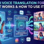 Meta AI voice translation feature translating Instagram Reels from English to Spanish