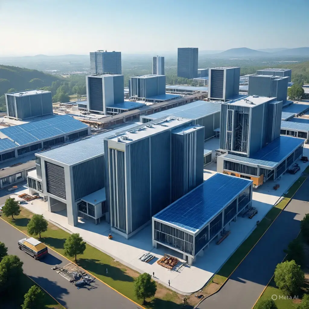 OpenAI Stargate Data Centers under construction showing advanced AI infrastructure