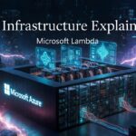 Modern AI data center with cloud computing servers and NVIDIA GPU infrastructure