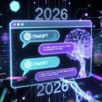 ChatGPT AI chatbot interface displayed on laptop and smartphone screens