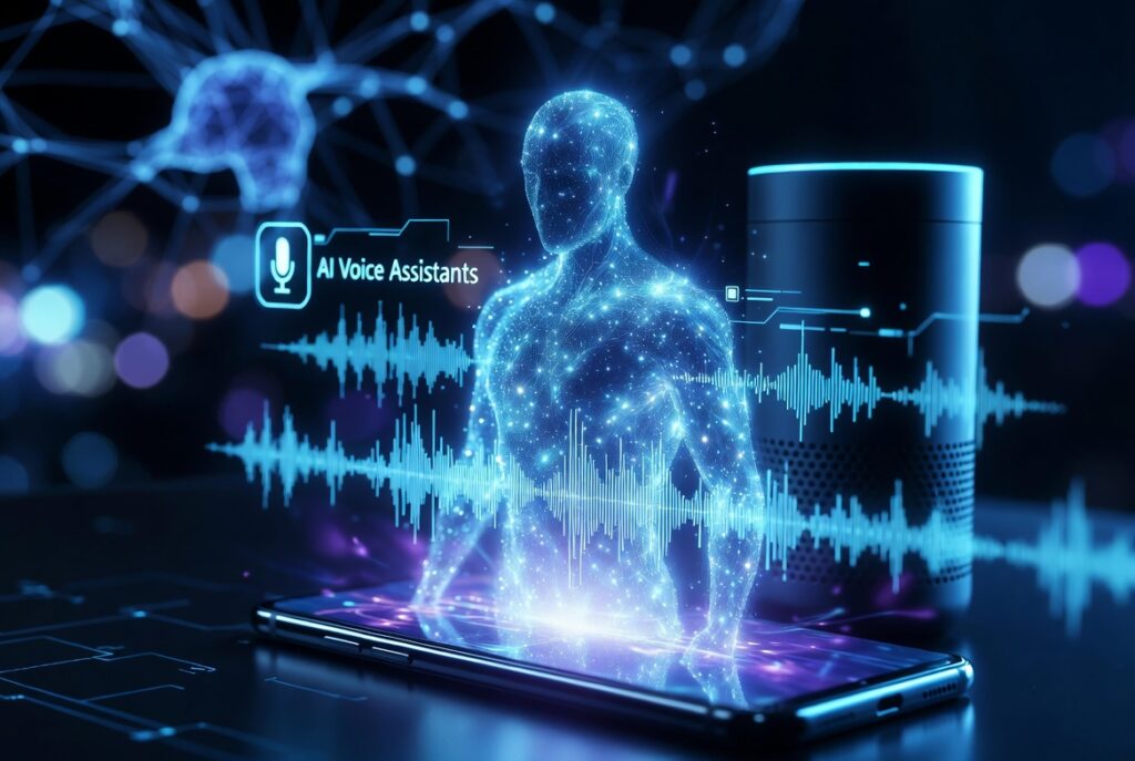 "Advanced AI Voice Assistant – The next generation of intelligent interaction"