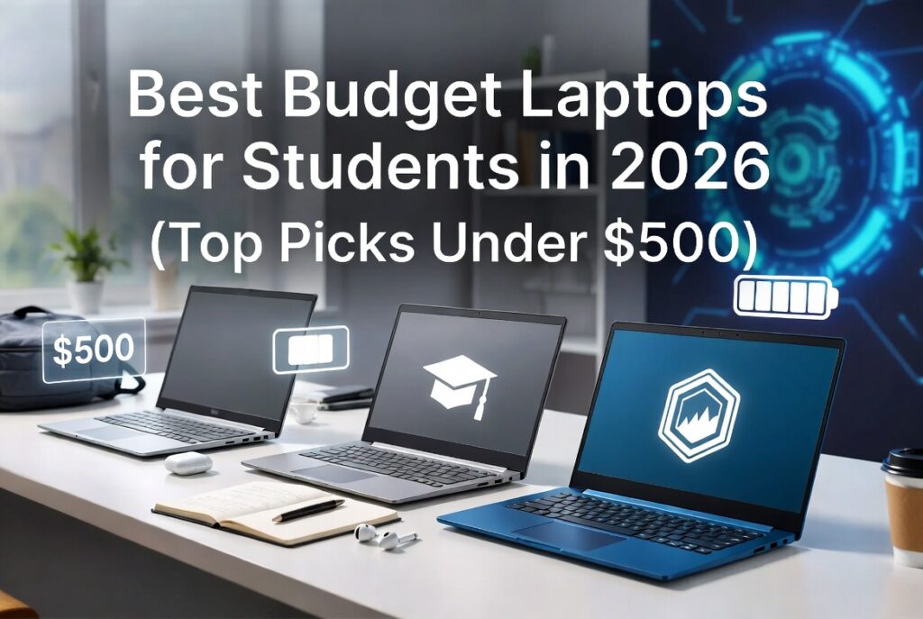 budget laptops for students 2026 under 500