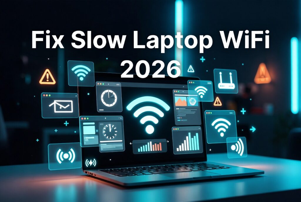 laptop wifi slow fix tips